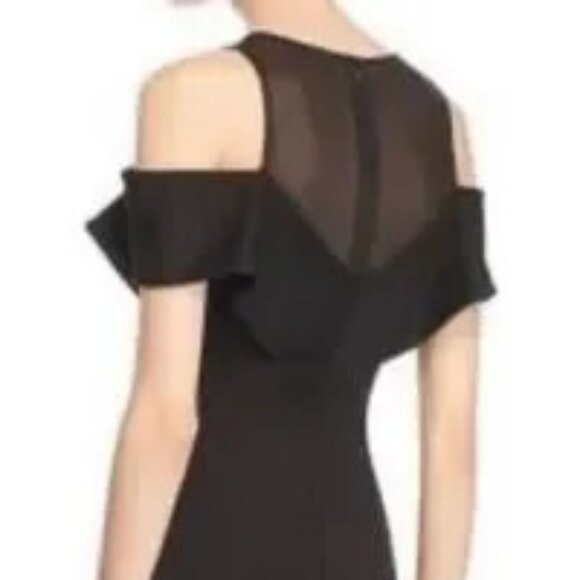 Elliatt Black Off-Shoulder Pencil Apparition Bardot Dress Size XSmall Never Worn - Picture 5 of 5